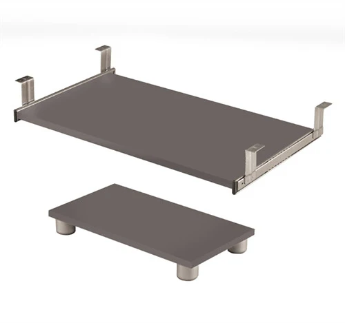 71" Desk - Hutch Combo in Slate & Sandstone - Image 3